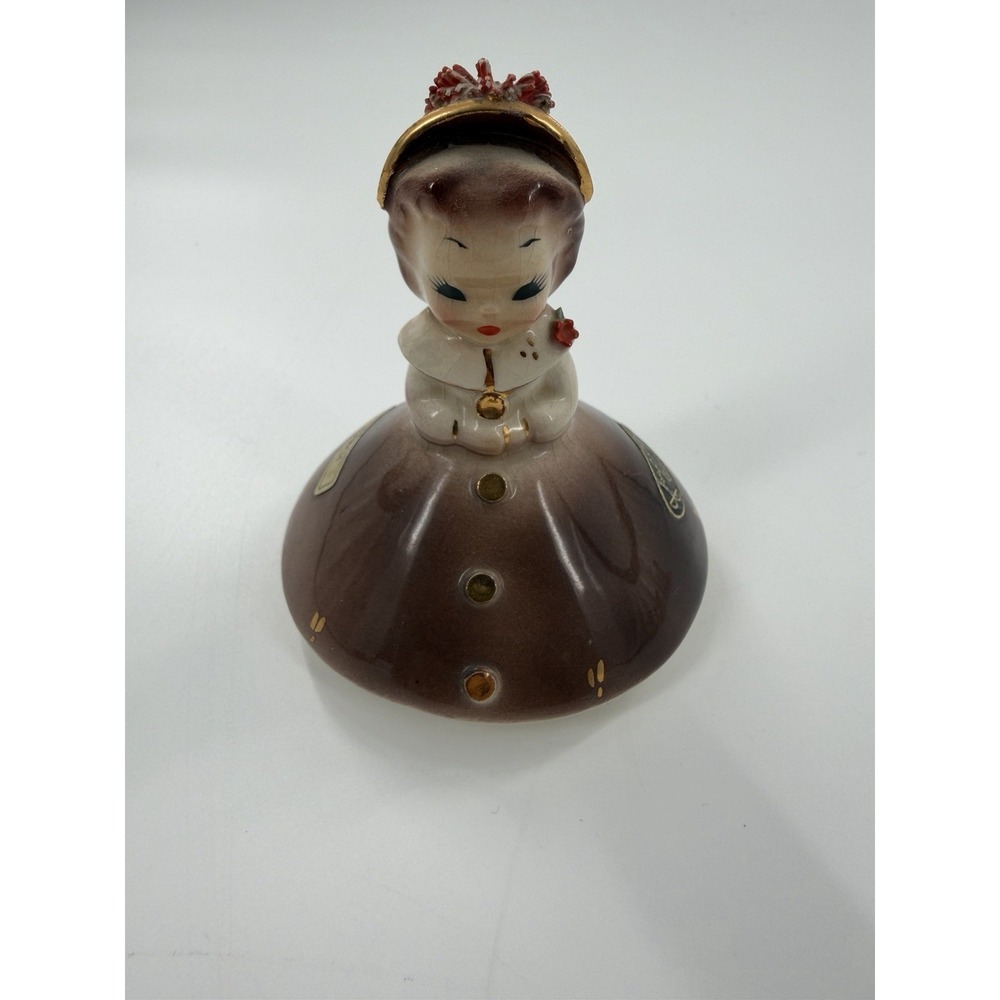 Vintage 1950s Josef Originals March Birthday Girl California Figurine